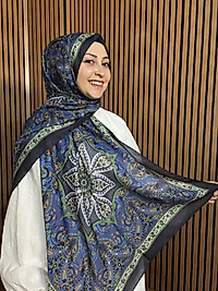 Etro Buta Desenli Pamuk Soft Şal