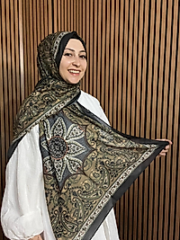 Etro Buta Desenli Pamuk Soft Şal