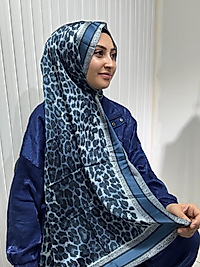 Leopar Desen İthal Vual Şal