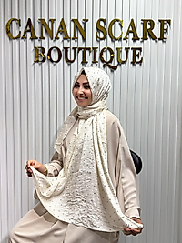 Ayrobin Taşlı Şal