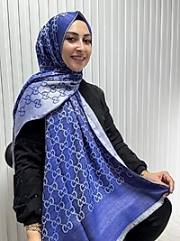 G Desen Yün Pamuk Şal