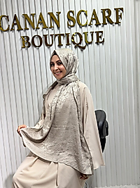 Ayrobin Taşlı Şal