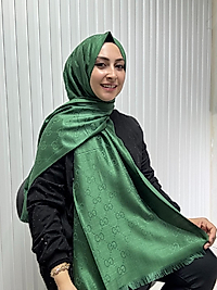 G Desen Yün Pamuk Şal