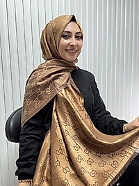 G Desen Yün Pamuk Şal
