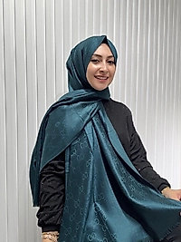 G Desen Yün Pamuk Şal