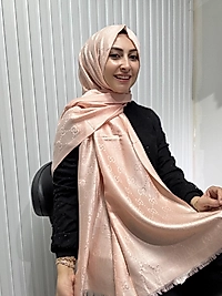 G Desen Yün Pamuk Şal