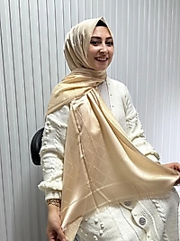 Simli Kaşmir İpek Şal