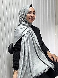 G Desen Yün Pamuk Şal