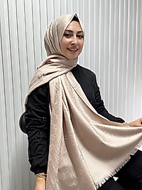 G Desen Yün Pamuk Şal