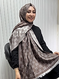 G Desen Yün Pamuk Şal