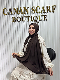 Medine İpeği Taşlı Şal