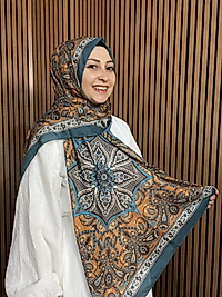 Etro Buta Desenli Pamuk Soft Şal