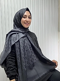 G Desen Yün Pamuk Şal