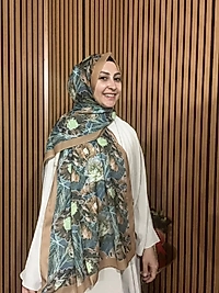 İpekseli Çiçek Desen Şal