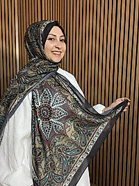 Etro Buta Desenli Pamuk Soft Şal