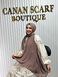 Medine İpeği Taşlı Şal