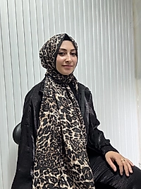 Zer Leopar Desen Şal