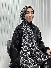 Zer Leopar Desen Şal