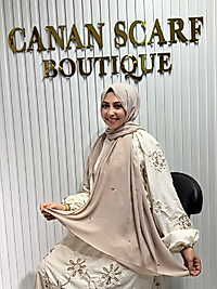 Medine İpeği Taşlı Şal