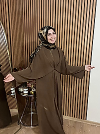 Kruvaze Bağcık Elbise