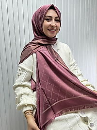 Simli Kaşmir İpek Şal